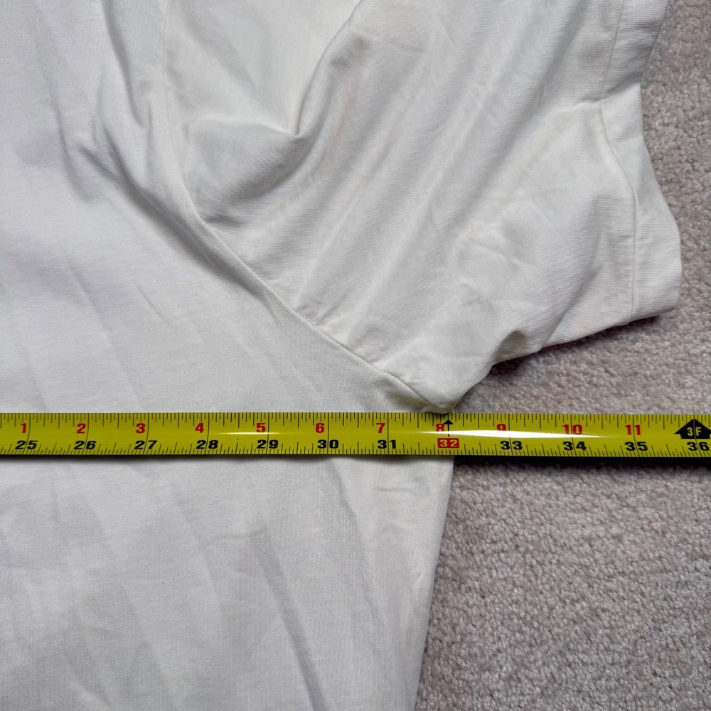 NEW Polo Ralph Lauren T-Shirt Men 4LT White Plaid Applique Logo Tall Tee - Picture 9 of 9